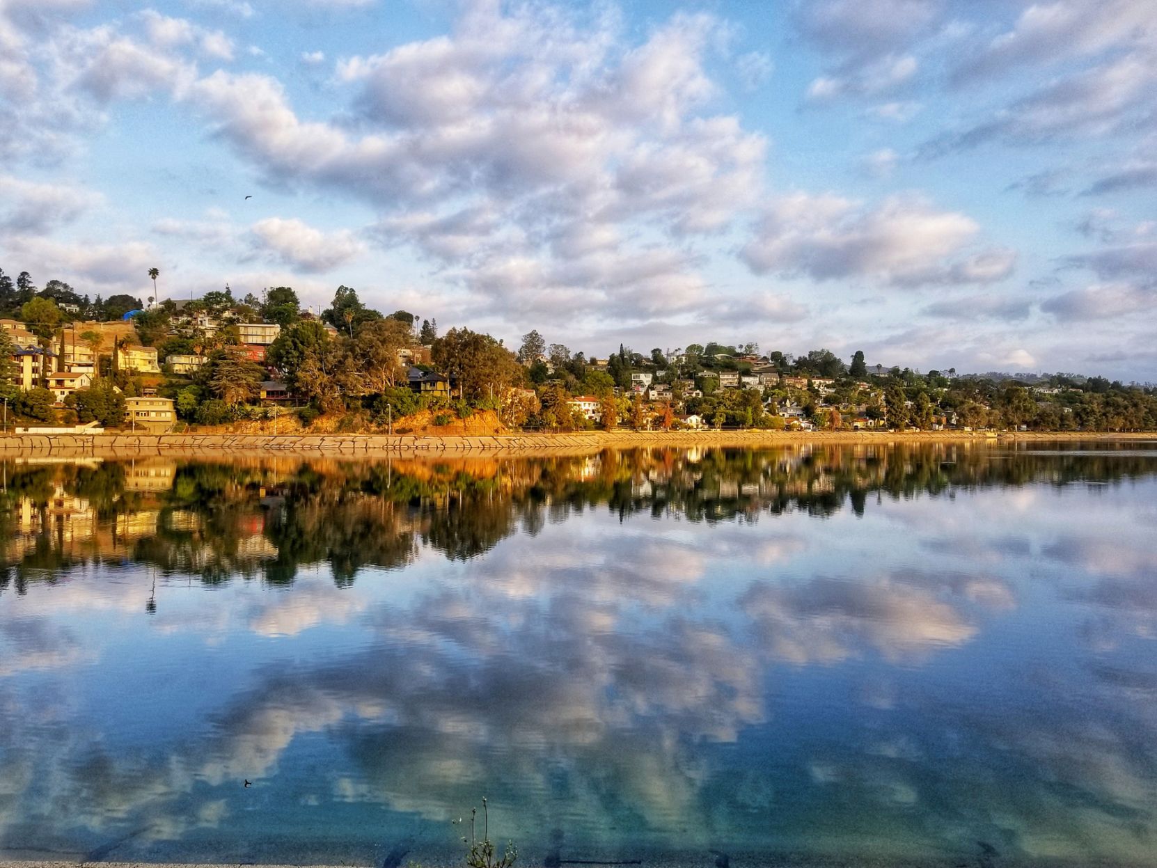 Easter morning 2019 Silver Lake Reservoir